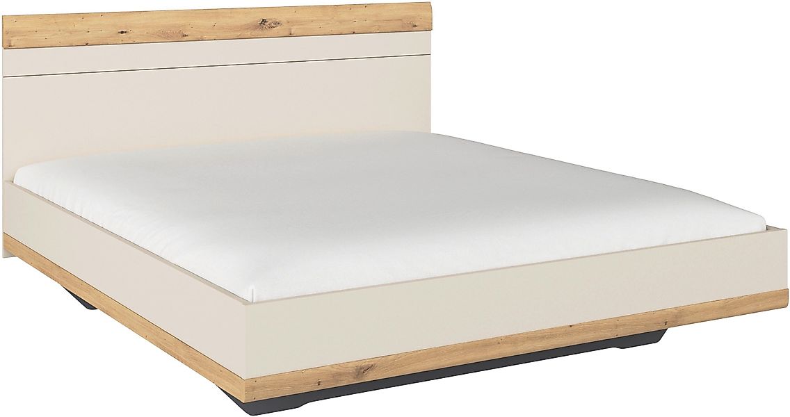 rauch Futonbett "Bett Doppelbett Holzbett SAJO", mit Farb-Absetzungen in ko günstig online kaufen