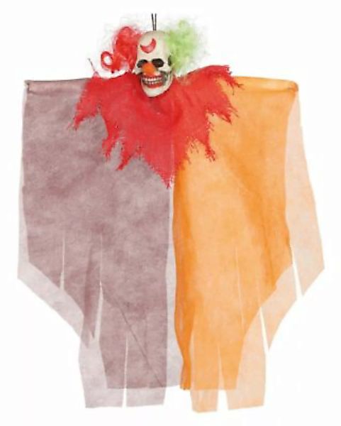 Horror Clown Hängefigur als Halloween Dekoration 30cm Partydeko braun günstig online kaufen