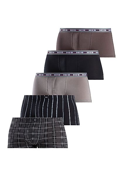 H.I.S Hipster Packung, 5 Stk. tlg., knapp sitzende Boxershorts aus Baumwoll günstig online kaufen