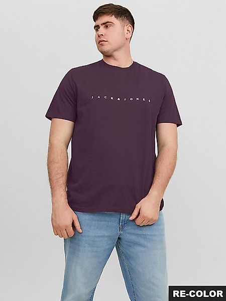 Jack & Jones PlusSize Rundhalsshirt JJESTAR JJ TEE SS NOOS PLS Baumwolle, r günstig online kaufen