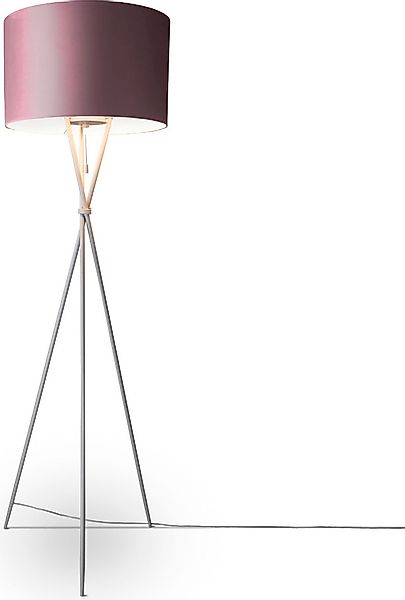 Paco Home Stehlampe »Kate uni Color«, Leuchtmittel E27   ohne Leuchtmittel, günstig online kaufen