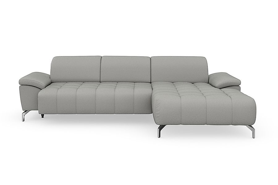 sit&more Ecksofa »Cool L-Form«, wahlweise mit Kopfteilverstellung und Vorzi günstig online kaufen