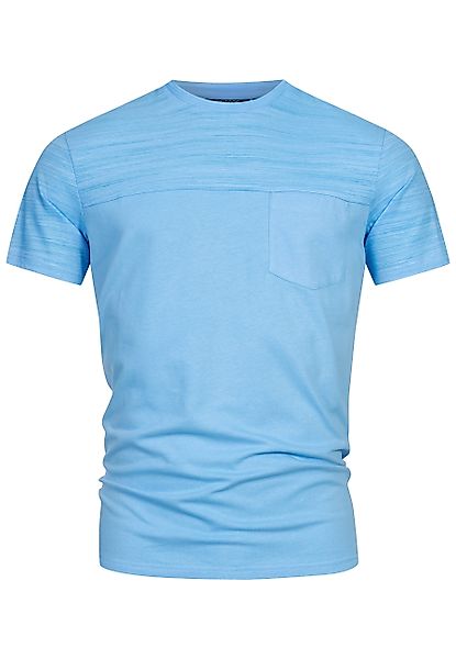 Indicode T-Shirt INSprings mit dezenter Brusttasche günstig online kaufen