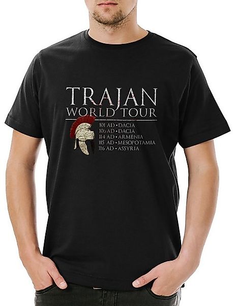 Urban Backwoods Print-Shirt Trajan World Tour Herren T-Shirt Fun Princeps K günstig online kaufen