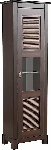 Home affaire Vitrine »Rauna«, Höhe 180 cm, aus massiver Kiefer günstig online kaufen