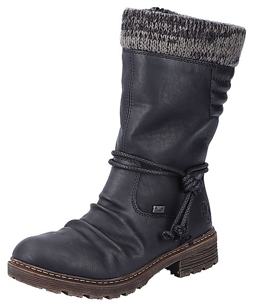 Rieker Winterstiefel, Winterboots, Blockabsatz, TEX-Membran, mit günstig online kaufen