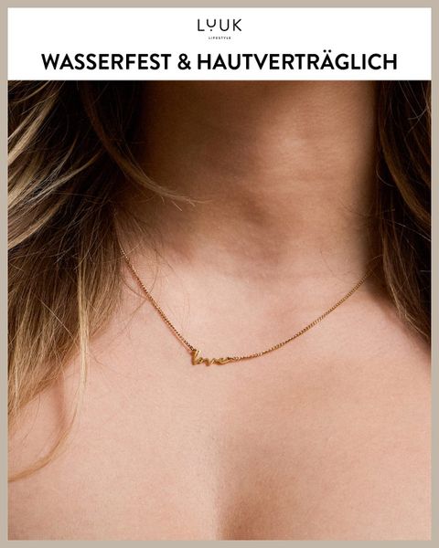 LUUK LIFESTYLE Kette mit Anhänger Love, günstig online kaufen