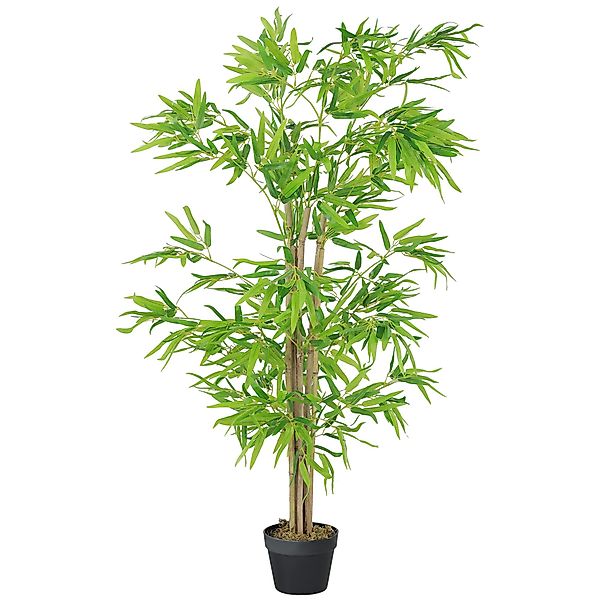 Kunstpflanze künstlicher Bambus groß 150cm, Plastik günstig online kaufen