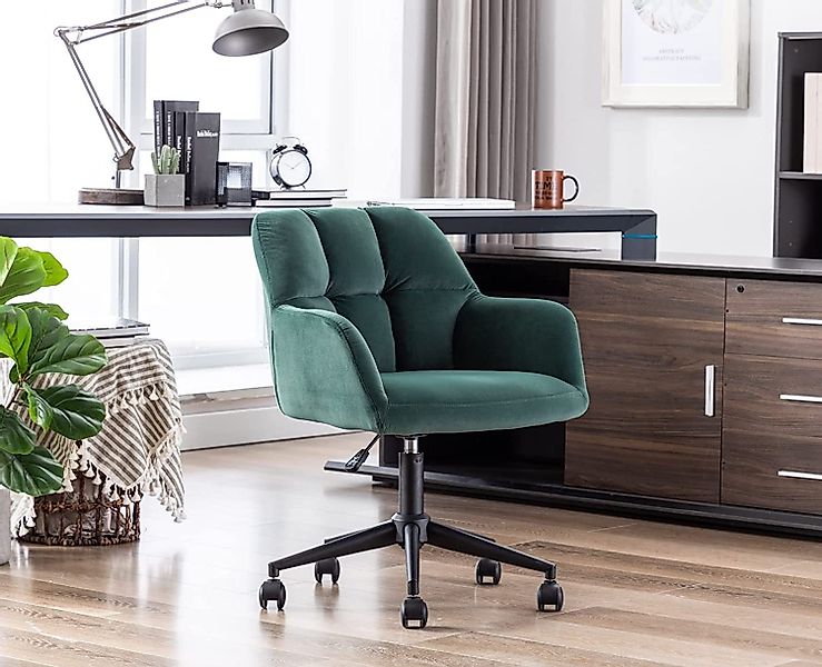 WAHSON OFFICE CHAIRS Bürostuhl Samt Bürostuhl günstig online kaufen