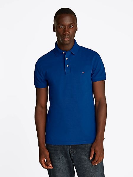 Tommy Hilfiger Poloshirt "1985 SLIM POLO mit Stickerei und Piqué-Qualität", günstig online kaufen