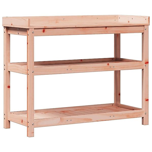vidaXL Blumenständer Pflanztisch mit Ablagen 108x45x86,5 günstig online kaufen
