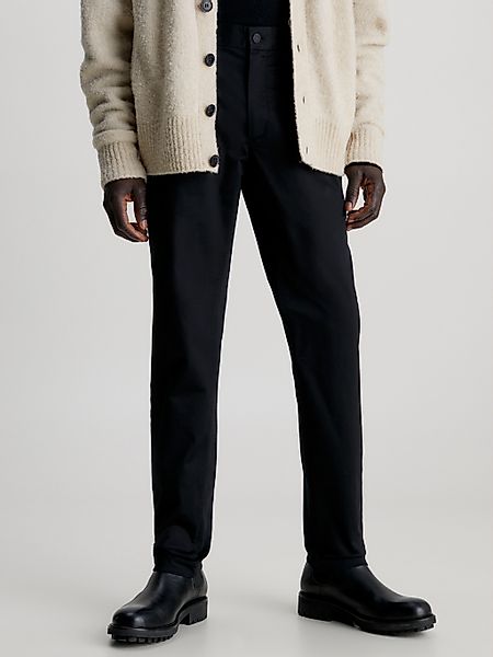 Calvin Klein Chinohose SATEEN STRETCH SLIM günstig online kaufen