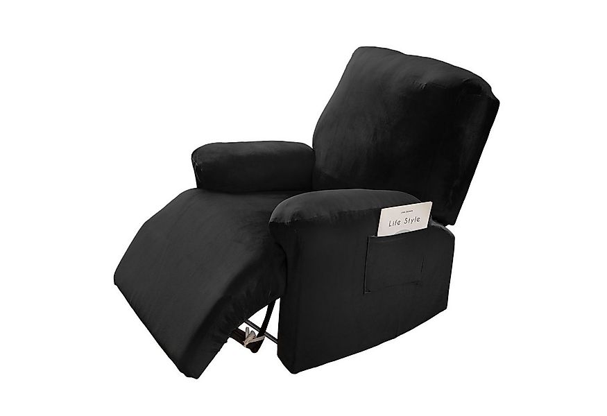 Qelus Sesselhusse Sesselschoner für Fernsehsessel,Samt Strecken Relaxsessel günstig online kaufen