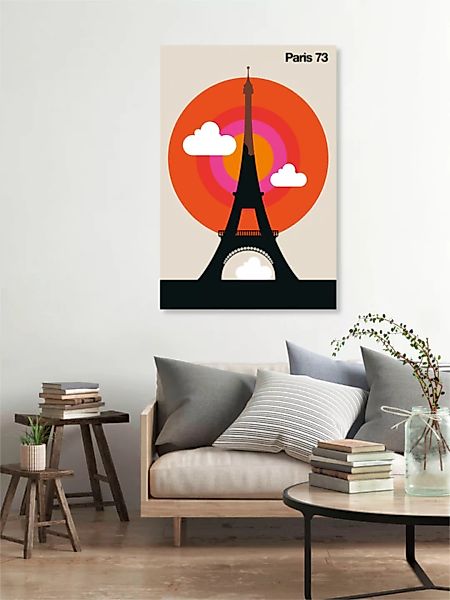 Poster / Leinwandbild - Paris 73 günstig online kaufen