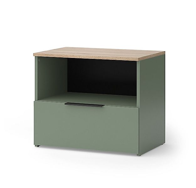 Vicco Highboard Wido, Grün/Sonoma, 60 x 50 cm mit klappe günstig online kaufen