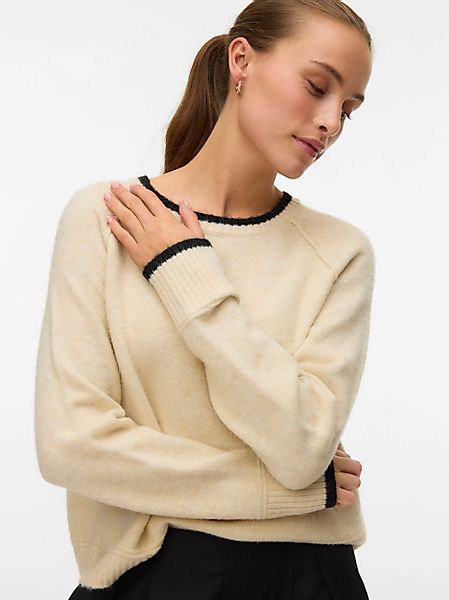 Vero Moda Strickpullover VMAQUARIUS LS O-NECK günstig online kaufen