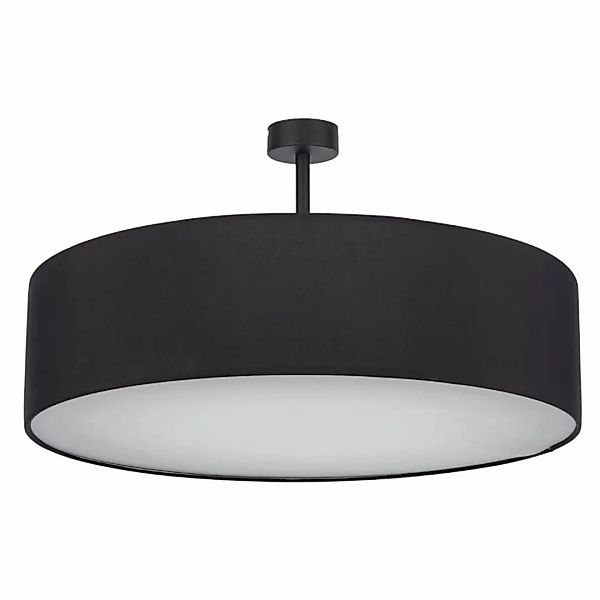 famlights | Deckenleuchte Melinda in Schwarz E27 4-flammig 600mm günstig online kaufen