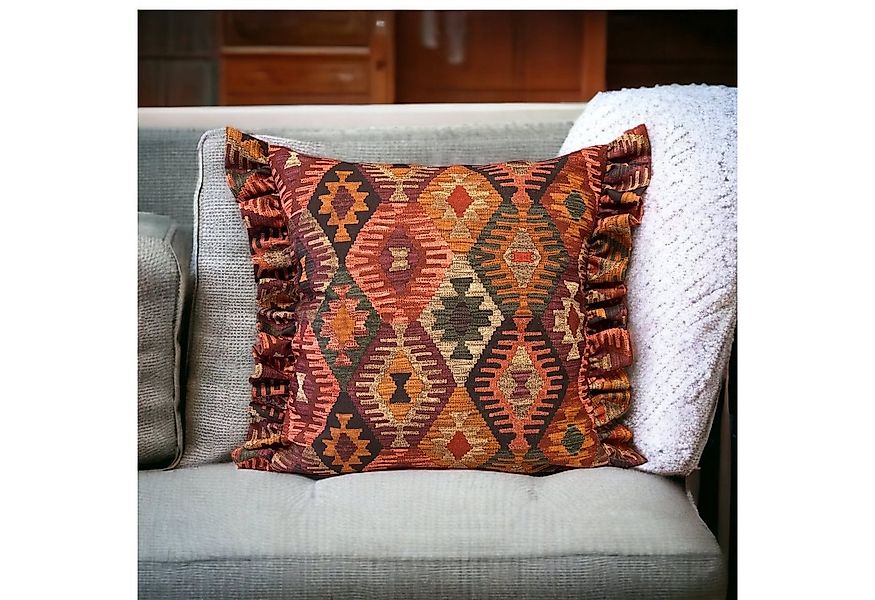 RoKo-Textilien Kissenbezug Kissenbezug mit Rüschen 100% Polyester in 5 Maße günstig online kaufen