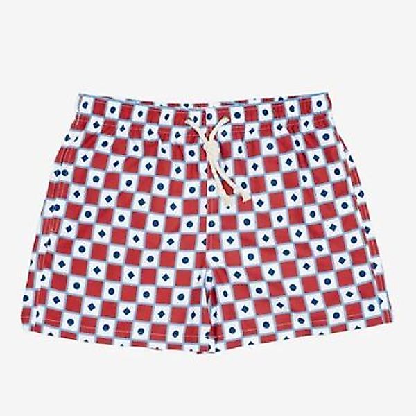 Gassa D'amante  Badeshorts SCIACCA 100100112-ROSSO/AZZURRO/BLU günstig online kaufen