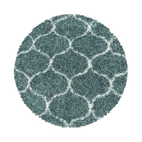 Carpettex Hochflor-Teppich Skandinavisches Design, Rund, Höhe: günstig online kaufen