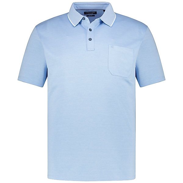 CASA MODA Poloshirt "Easy Care" Farbe blau Größe: 5XL günstig online kaufen