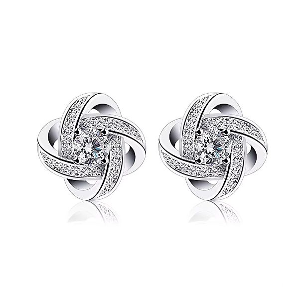 ELLAWIL Paar Ohrstecker Ohrringe Ohrschmuck Zirkonia günstig online kaufen