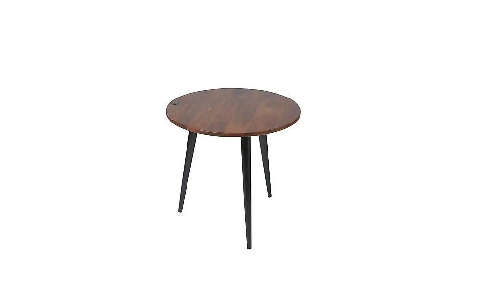 Tom Tailor Beistelltisch   ¦ braun ¦ Maße (cm): H: 50  Ø: 50 Tische > Beist günstig online kaufen
