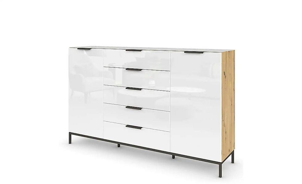 Highboard  Flipp ¦ holzfarben ¦ Maße (cm): B: 180 H: 110 Kommoden & Sideboa günstig online kaufen