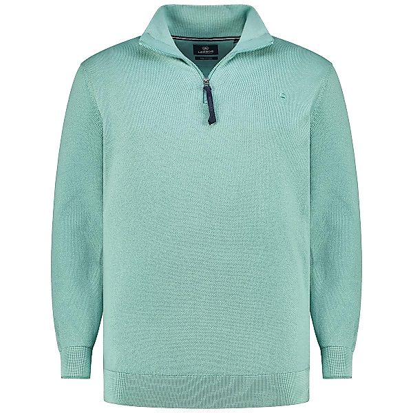 Lerros Strickpullover aus Baumwolle Farbe türkis Größe: 3XL günstig online kaufen