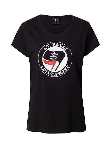 St. Pauli T-Shirt Anti Fascist (1-tlg) Plain/ohne Details günstig online kaufen