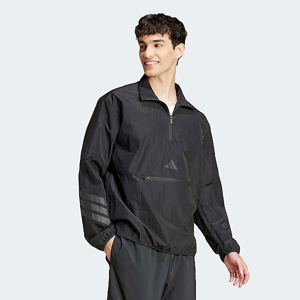 adidas Sportswear Sweatshirt "FUTURE ICONS 3-STREIFEN WOVEN HALF-ZIP", Wind günstig online kaufen