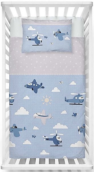 LINKHOFF Babybettwäsche Kleinkinder Bettwäsche 135x100 + Kissen 60x40cm - F günstig online kaufen