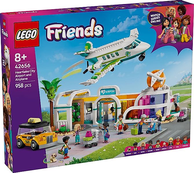 LEGO® LEGO® Friends 42656 Heartlake City Flughafen mit Flugzeug Konstruktio günstig online kaufen