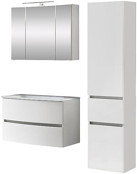 welltime Badezimmer-Set Kaunas, (Set, 3-St), bestehend günstig online kaufen