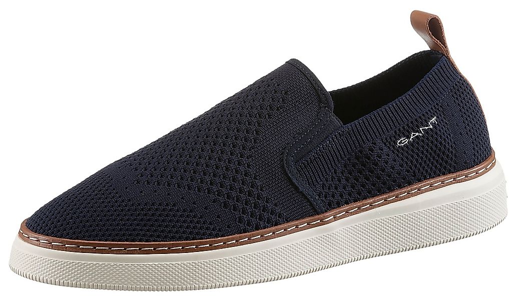 Gant Slip-On Sneaker "San Prep", Slipper, Sommerschuh, Freizeitschuh mit Fe günstig online kaufen