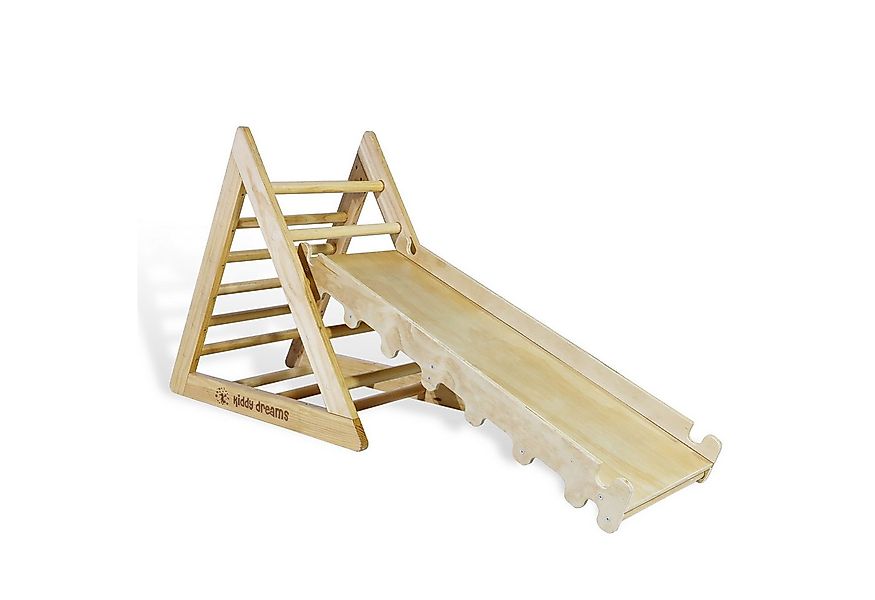 CCLIFE Klettergerüst Kletterdreieck mit Rutsche Kletterbogen ab 2 Jahren günstig online kaufen