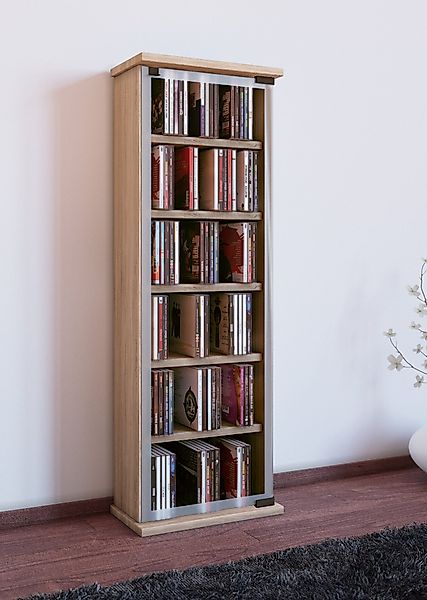 VCM CD-Regal Holz CD DVD Stand günstig online kaufen
