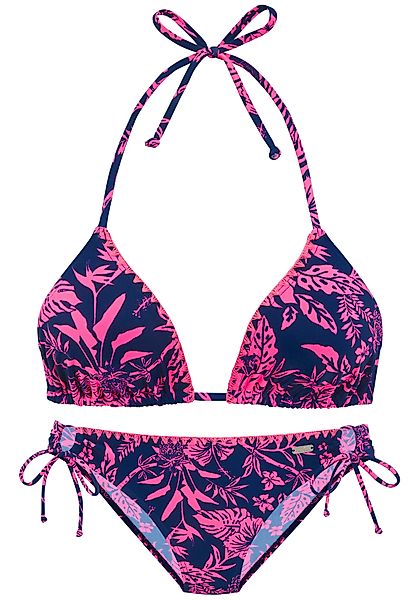 Venice Beach Triangel-Bikini "Kensi" mit kontrastfarbener Häkelkante günstig online kaufen