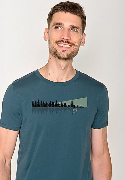 GreenBomb T-Shirt Guide Nature Ice Fishing Motiv Natur (1-tlg., 1) Rundhals günstig online kaufen
