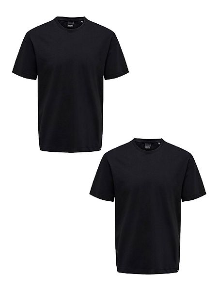 ONLY & SONS T-Shirt T-Shirt 2er-Set günstig online kaufen
