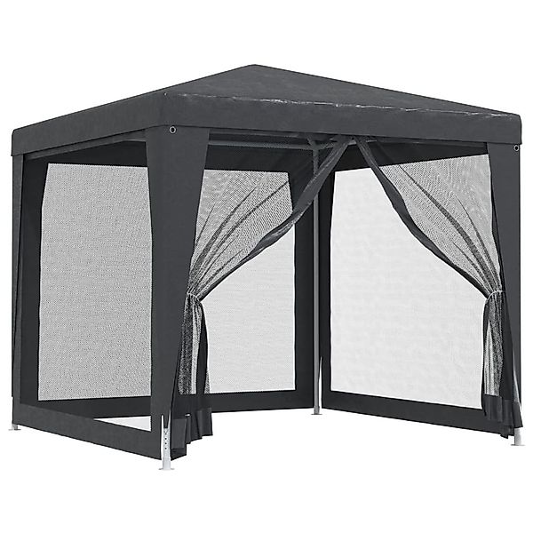 vidaXL Partyzelt, Pavillon mit 4 Mesh-Seitenwänden günstig online kaufen