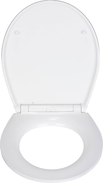 WENKO WC-Sitz »Agate«, mit Relief, aus antibakteriellem Duroplast günstig online kaufen
