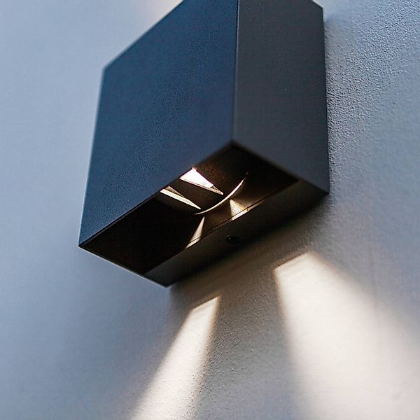 LUTEC LED Außen-Wandleuchte "GEMINI BEAMS", Leuchtmittel LED-Modul  LED fes günstig online kaufen