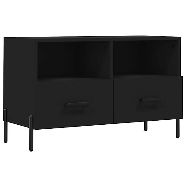 VidaXL TV-Schrank Schwarz 80x36x50 cm Holzwerkstoff  Modell 4 günstig online kaufen