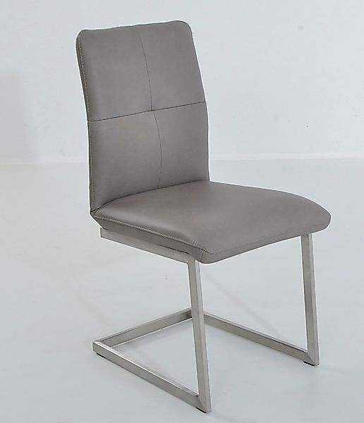 K+W Komfort & Wohnen Freischwinger »6511«, Leder CLOUD, Freischwinger mit H günstig online kaufen