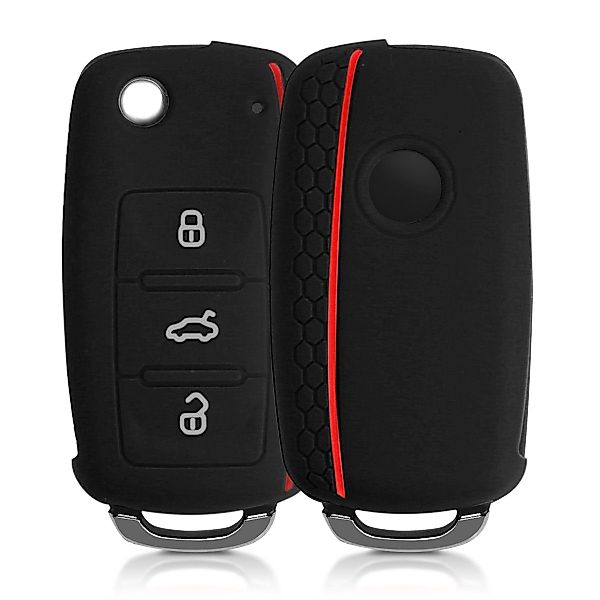 kwmobile Schlüsseltasche Autoschlüssel Silikon Hülle für günstig online kaufen