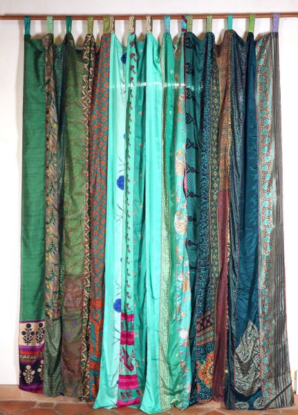 Guru-Shop Vorhang Seidiger Vorhang (1 Stk) günstig online kaufen