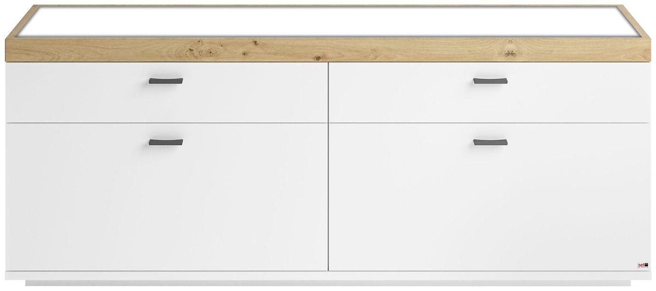 set one by Musterring Lowboard "Lancaster" In 2 Breiten erhältlich, Rahmen günstig online kaufen