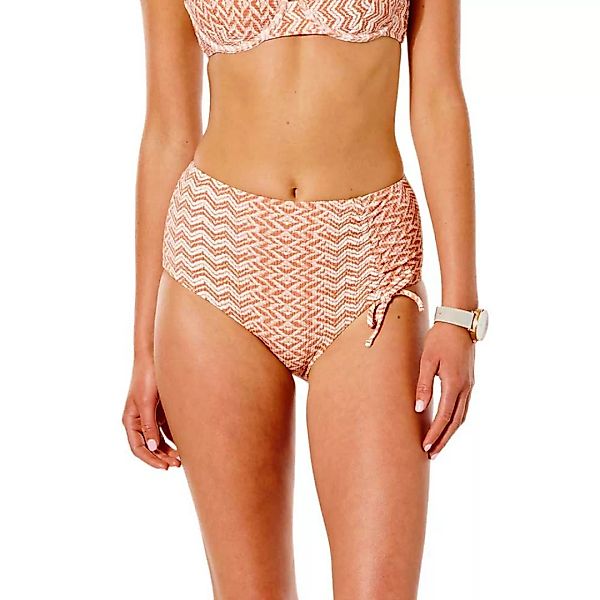 Rip Curl Drifter Good Bikinihose Mit Hoher Taille S Rhubarb günstig online kaufen