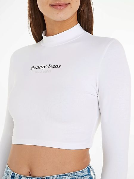 Tommy Jeans Stehkragenshirt "TJW SLIM SP CRP ESS LOGO 1+ MOCK", mit Logosch günstig online kaufen